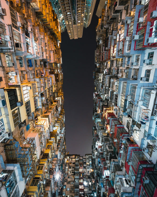 Looking up in Hong-Kong